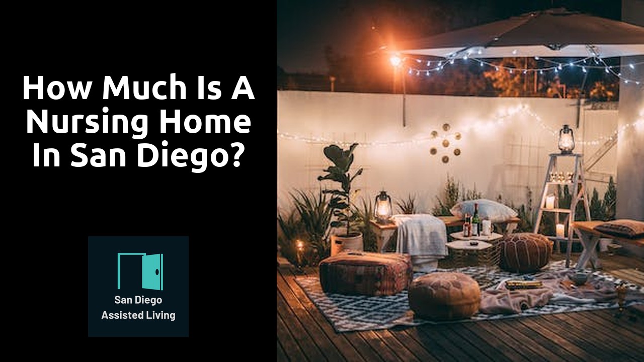 How much is a nursing home in San Diego?