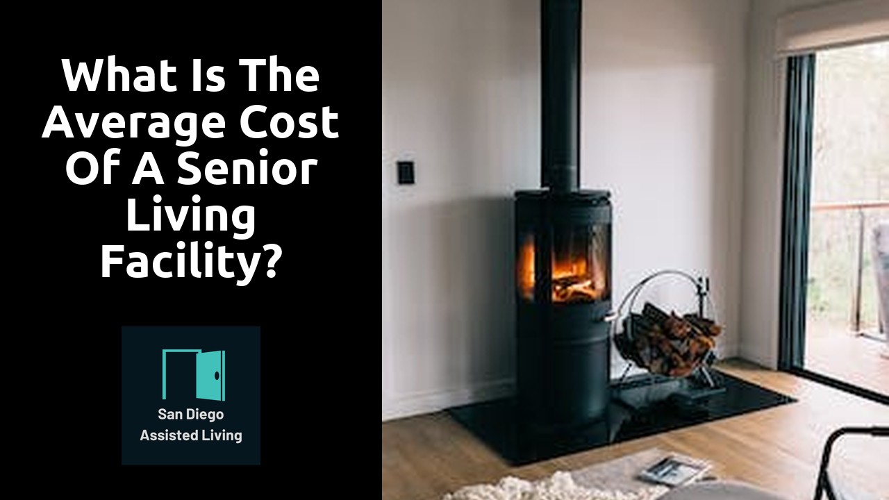 What is the average cost of a senior living facility?