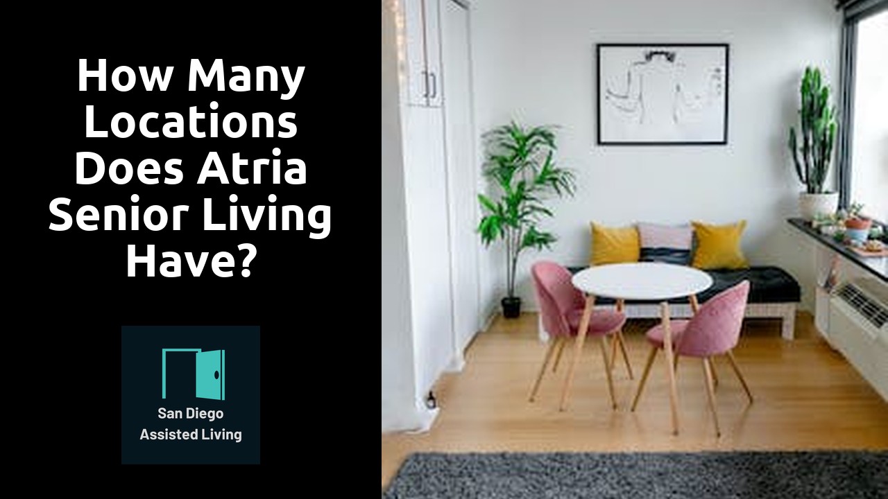 How many locations does Atria Senior Living have?