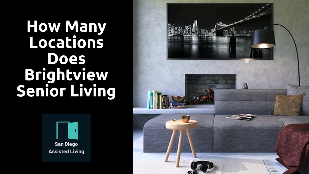 How many locations does Brightview senior Living have?